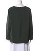 COS Scoop Neck Long Sleeve Sweatshirt