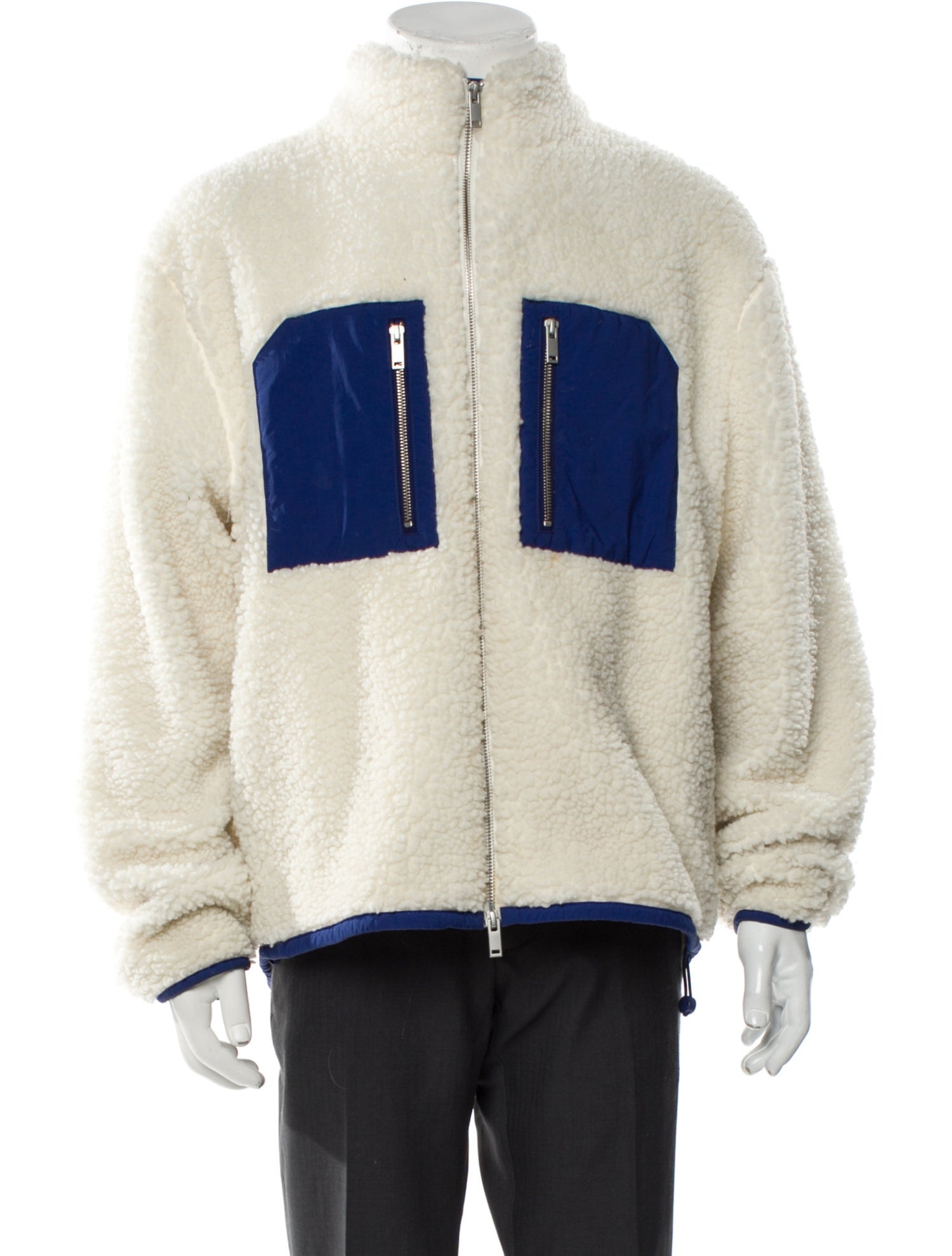 COS Colorblock Pattern Windbreaker