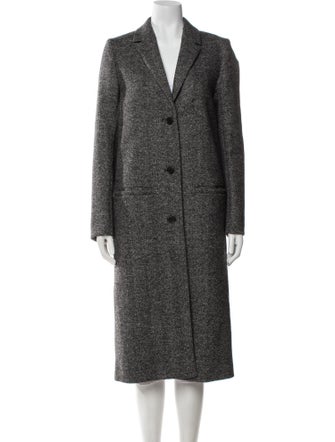 COS Wool Tweed Pattern Coat