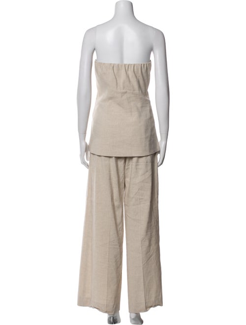 COS Linen Pleated Accents Pant Set