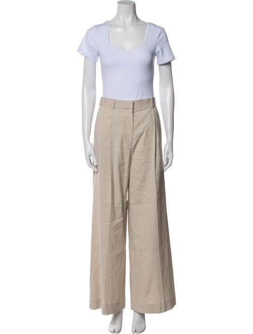 COS Linen Pleated Accents Pant Set