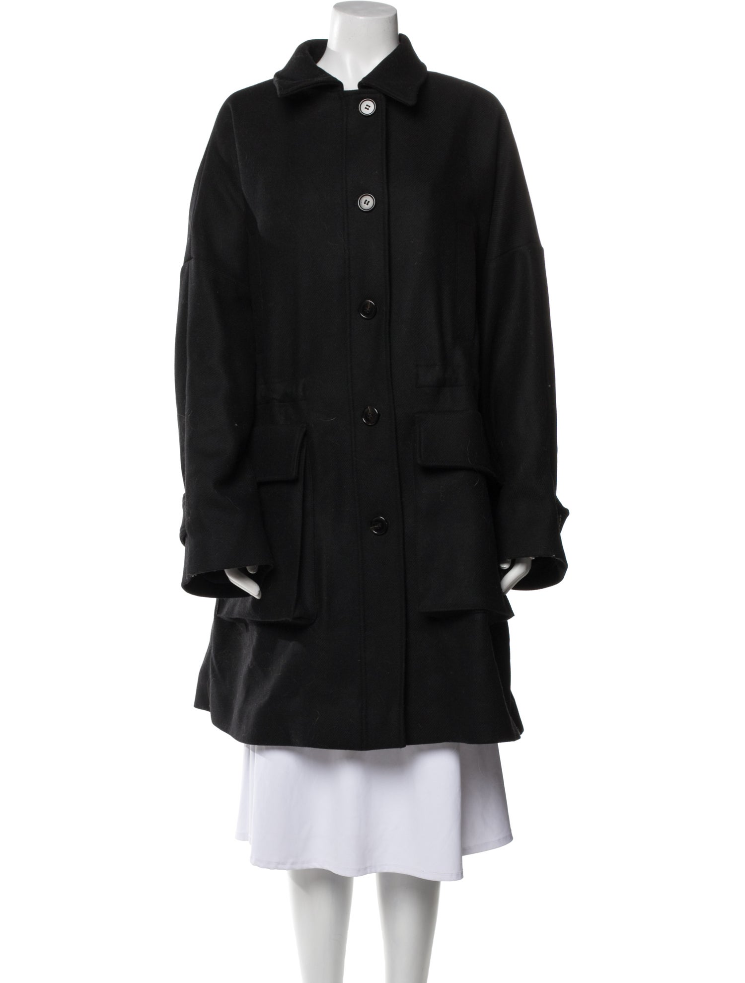 COS Wool Trench Coat