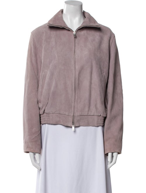 COS Suede Bomber Jacket