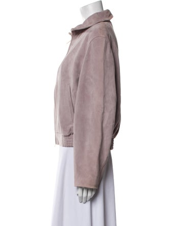 COS Suede Bomber Jacket