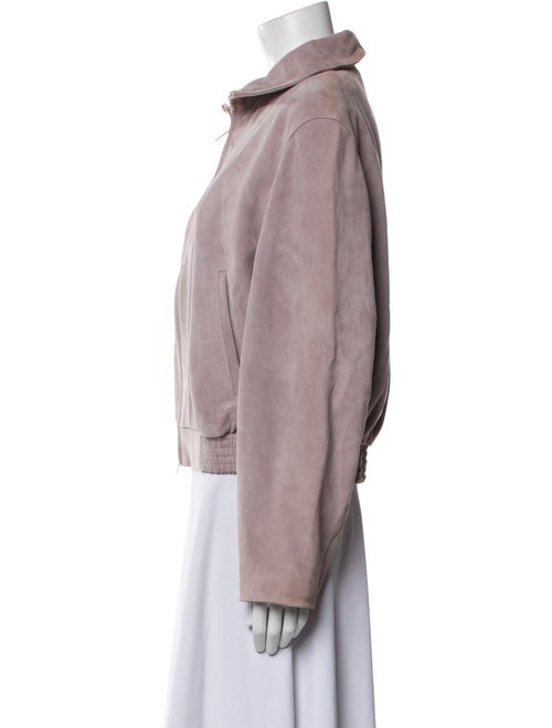 COS Suede Bomber Jacket