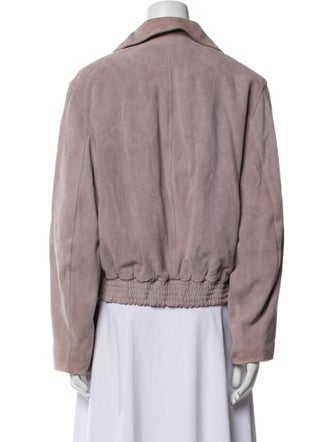 COS Suede Bomber Jacket