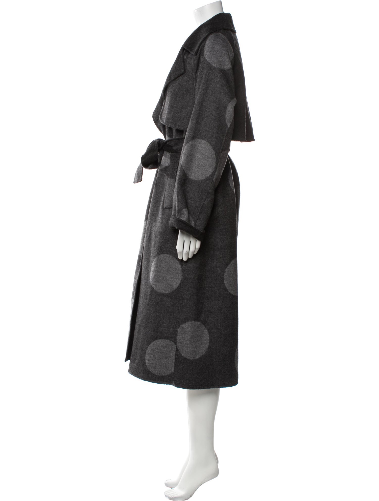COS Wool Polka Dot Print Coat w/ Tags