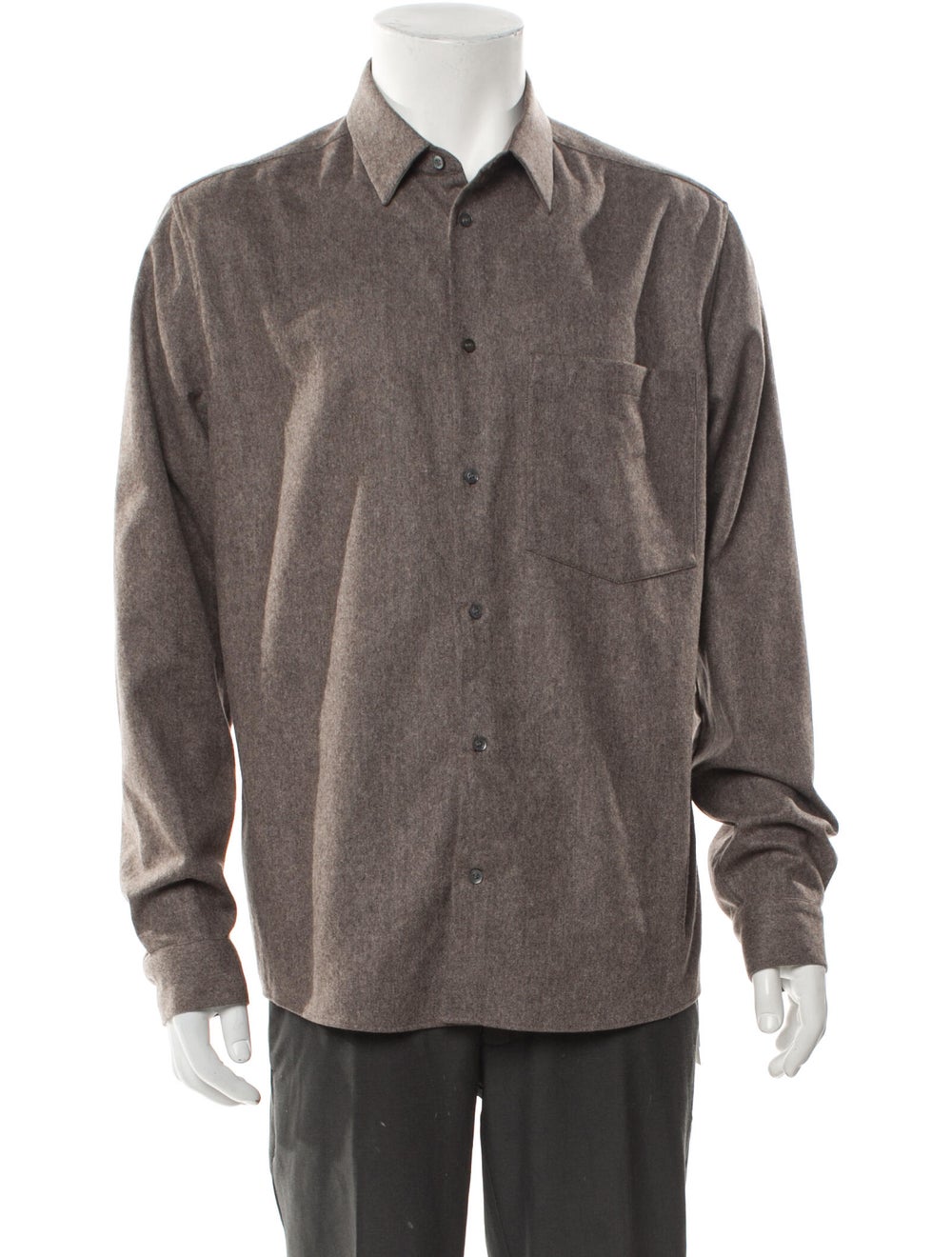 COS Wool Jacket Grey Patch Pockets - image 1