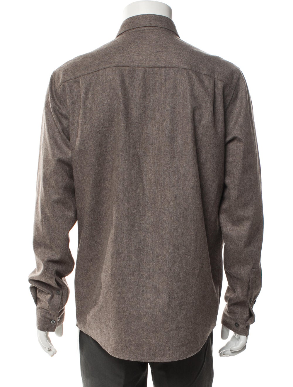 COS Wool Jacket Grey Patch Pockets - image 3