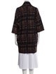 COS Wool Plaid Print Coat