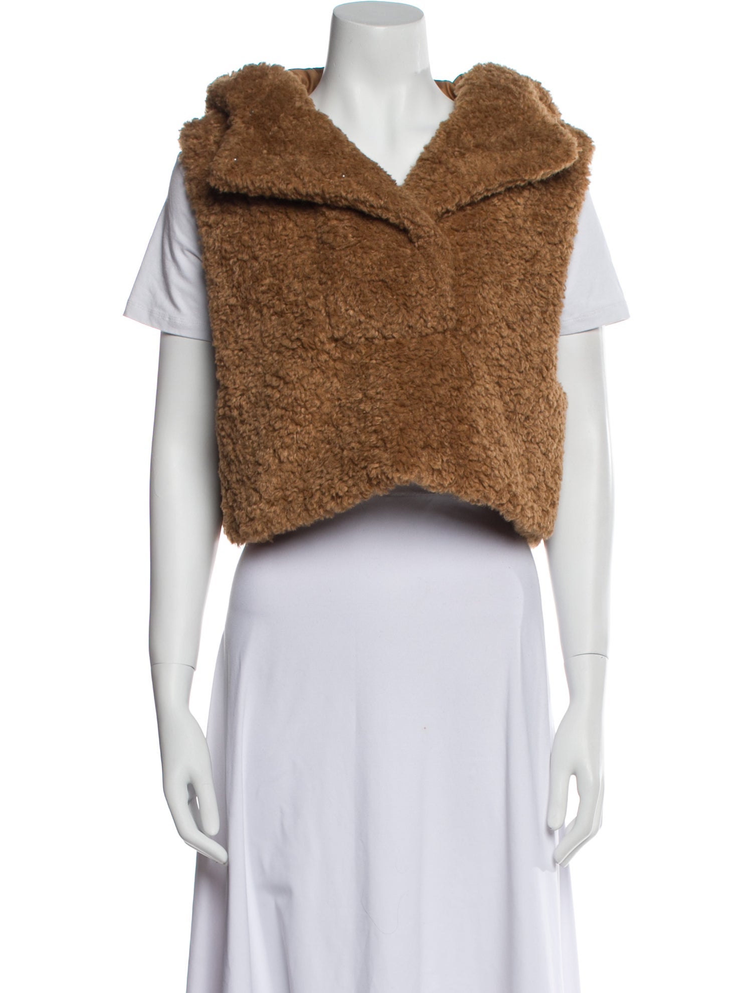 COS Faux Fur Vest