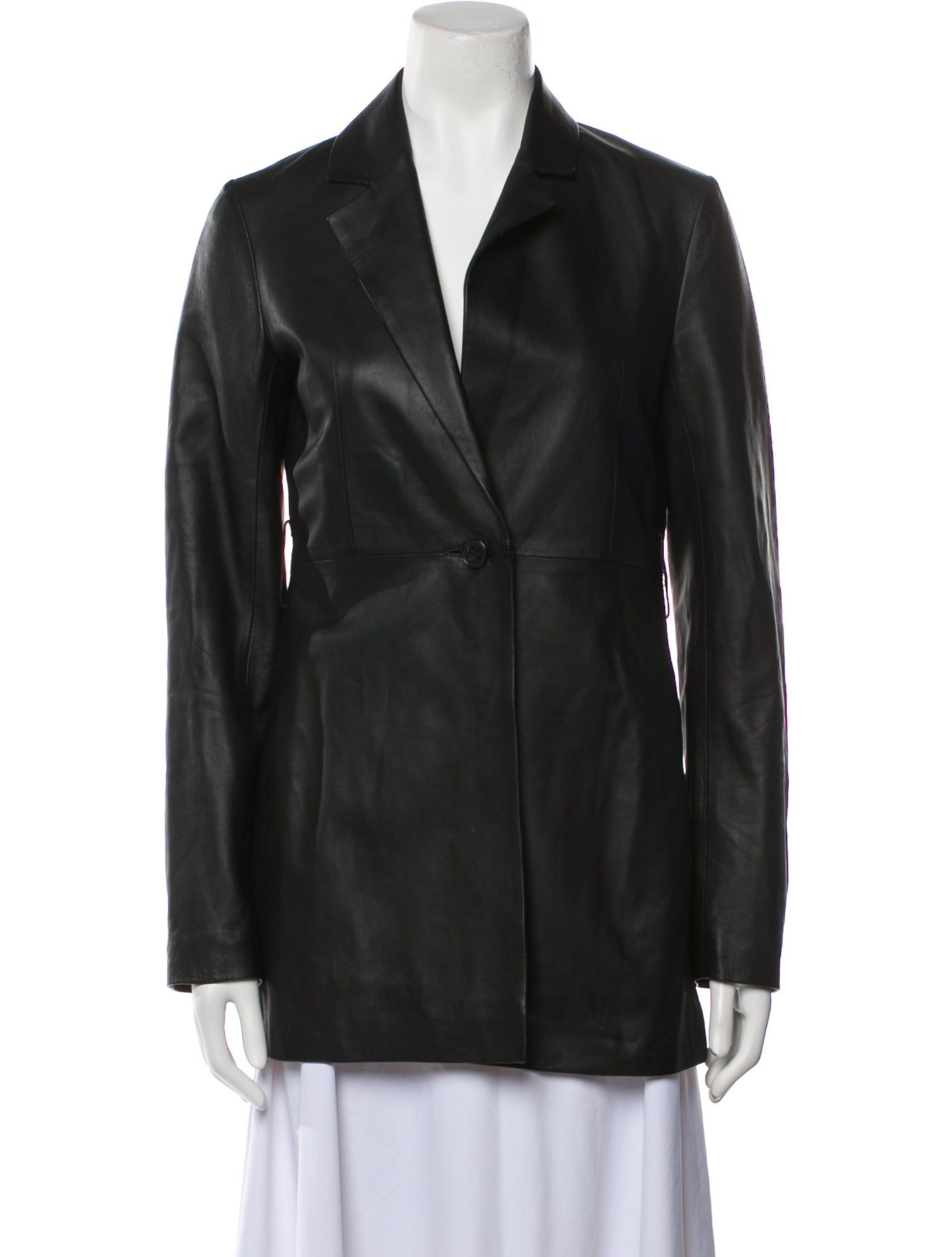COS Leather Blazer