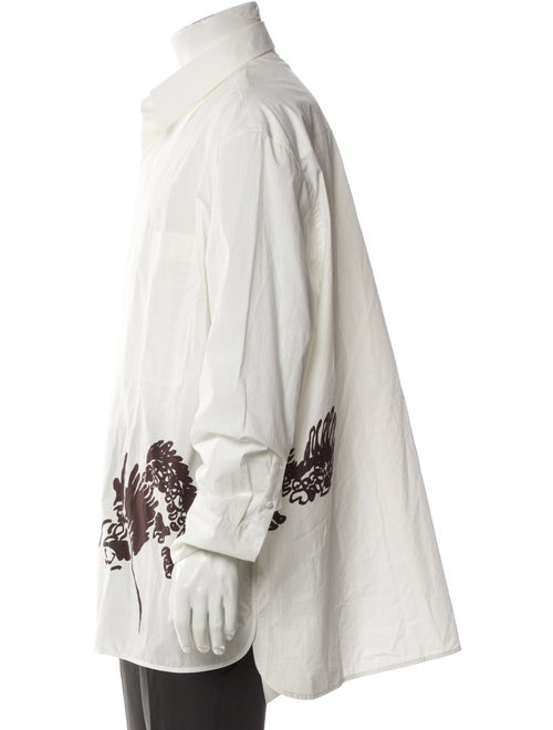 COS Graphic Print Long Sleeve Shirt