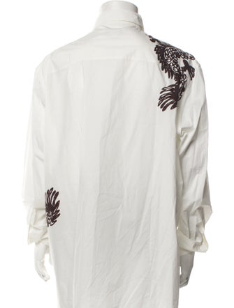 COS Graphic Print Long Sleeve Shirt