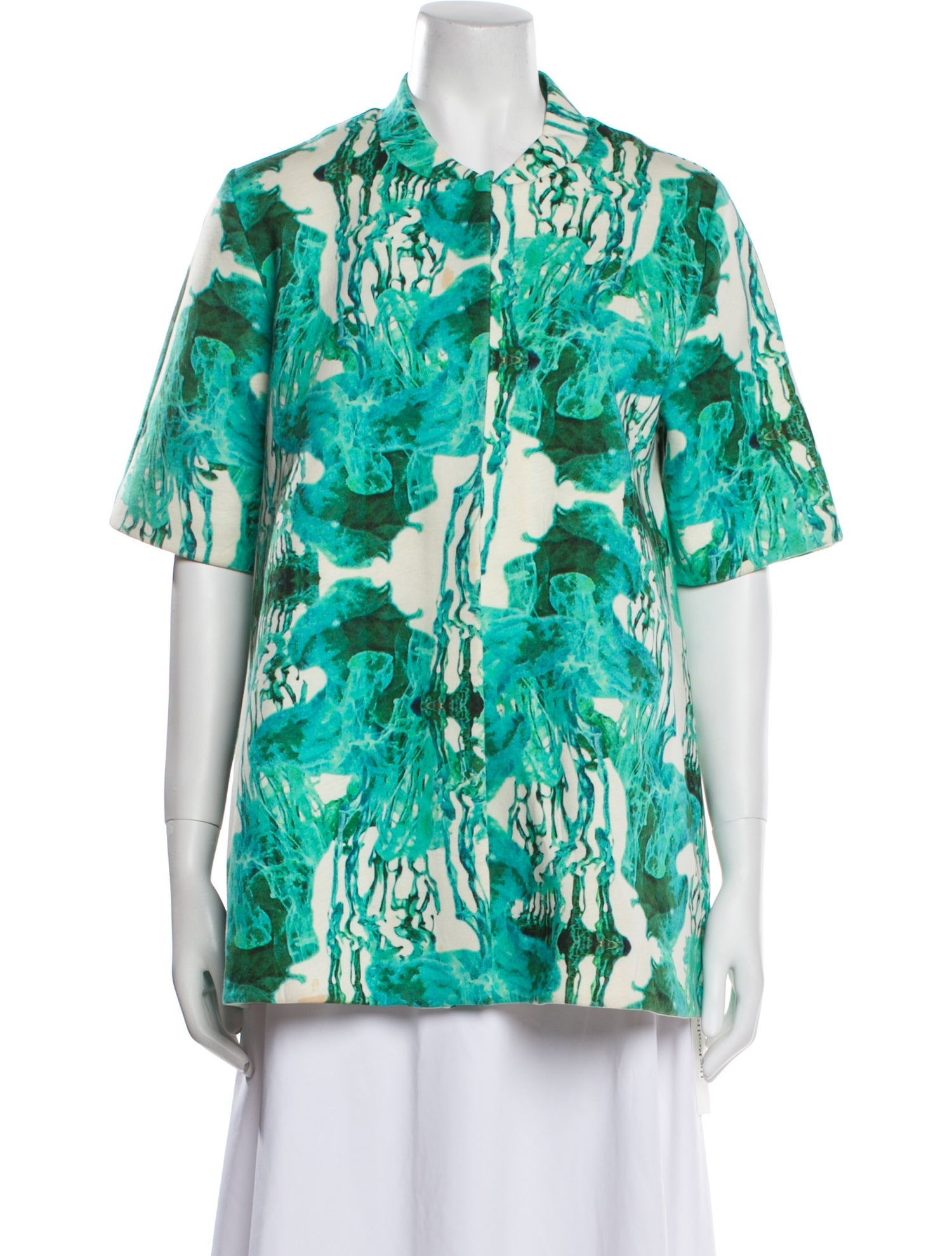 COS Floral Print Evening Jacket