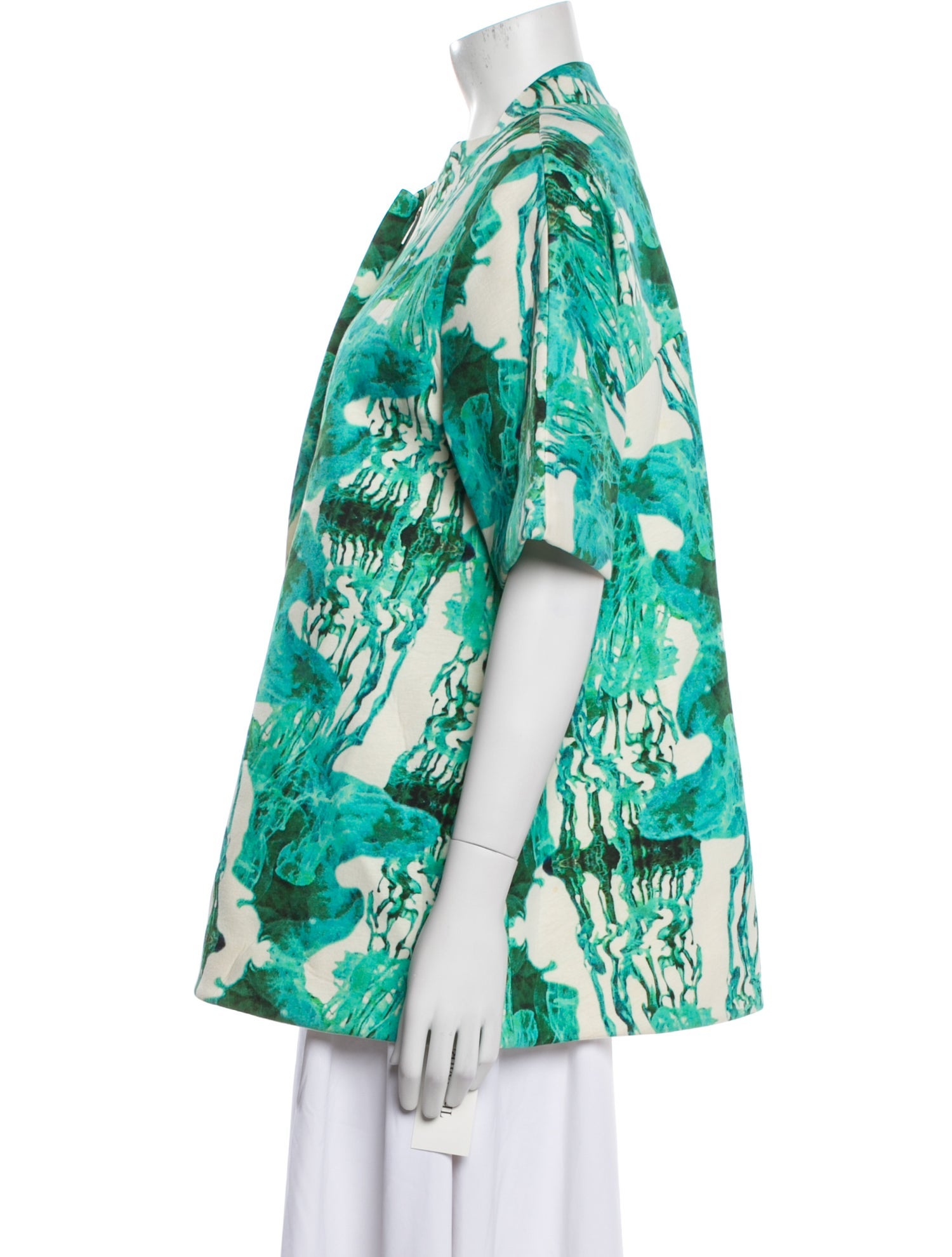 COS Floral Print Evening Jacket