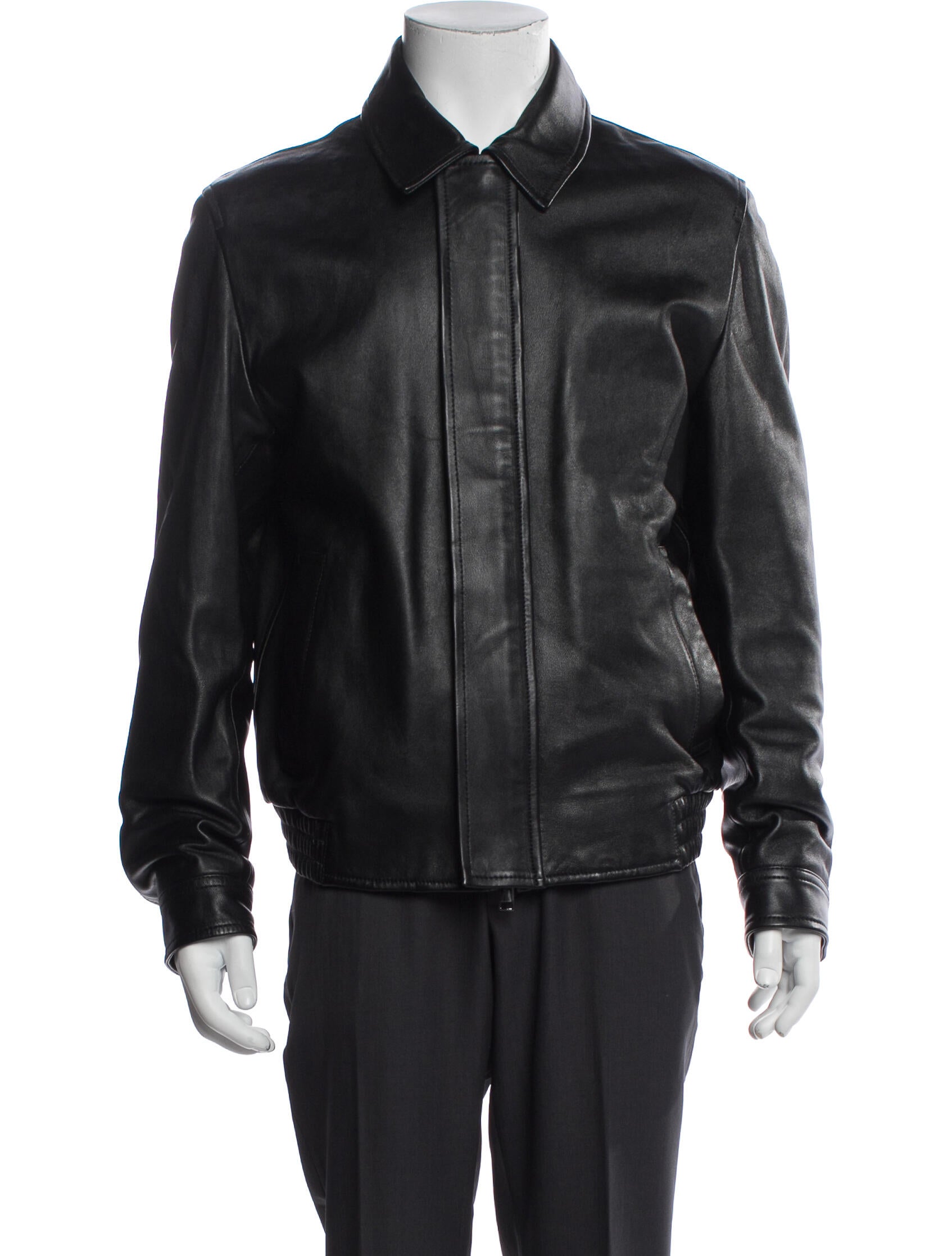 COS Lamb Leather Moto Jacket