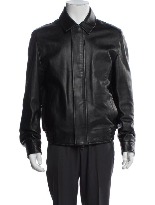 COS Lamb Leather Moto Jacket