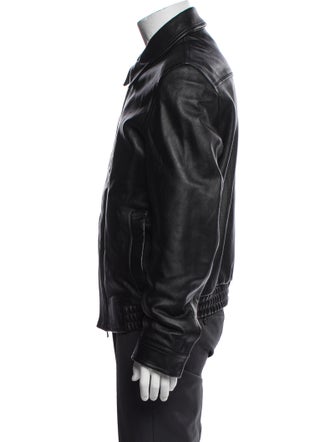 COS Lamb Leather Moto Jacket