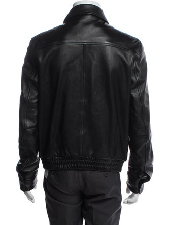 COS Lamb Leather Moto Jacket