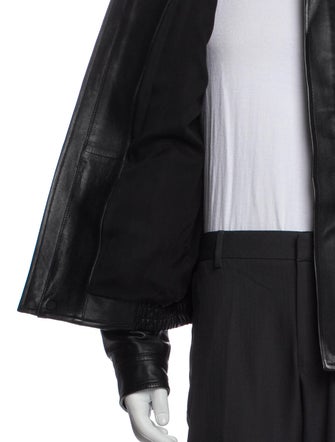 COS Lamb Leather Moto Jacket