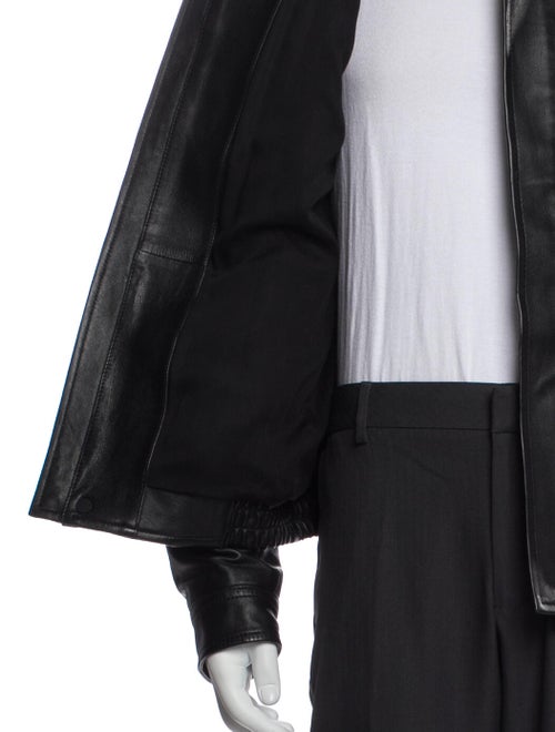 COS Lamb Leather Moto Jacket