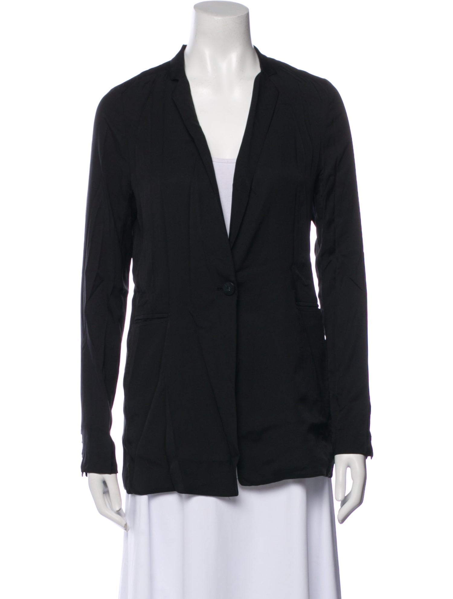 COS Silk Blazer