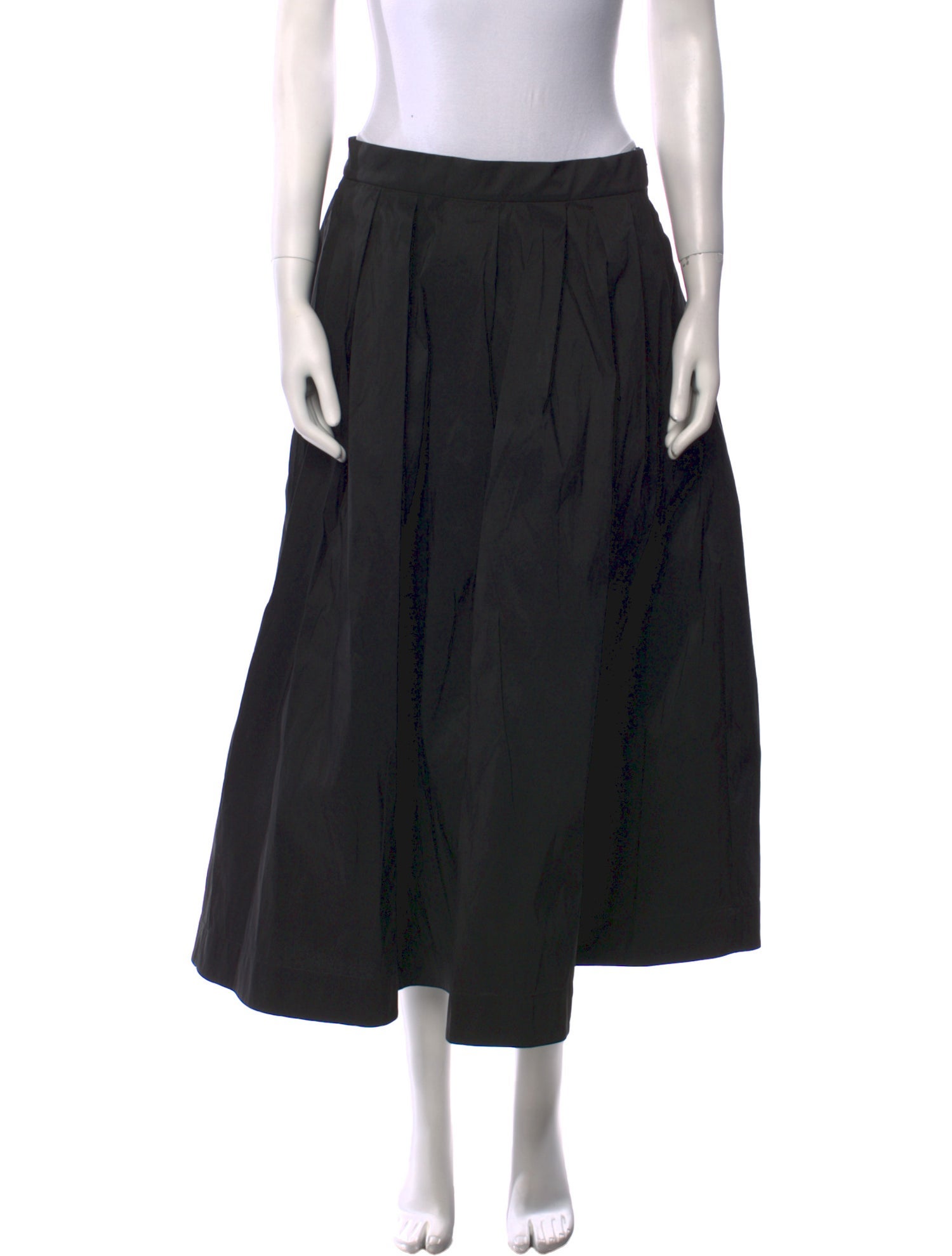 COS Pleated Accents Midi Length Skirt