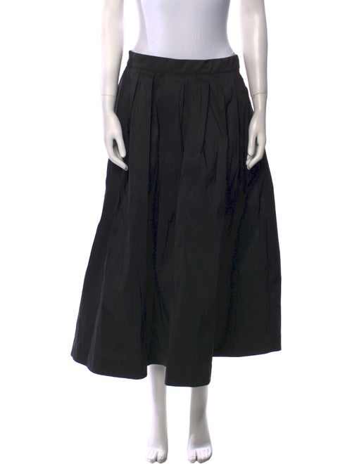 COS Pleated Accents Midi Length Skirt