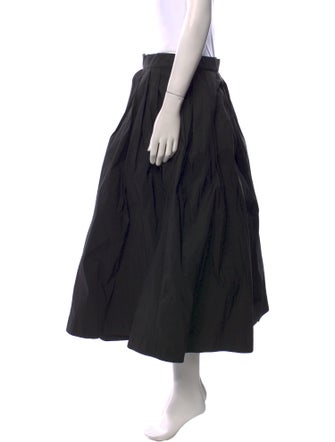 COS Pleated Accents Midi Length Skirt