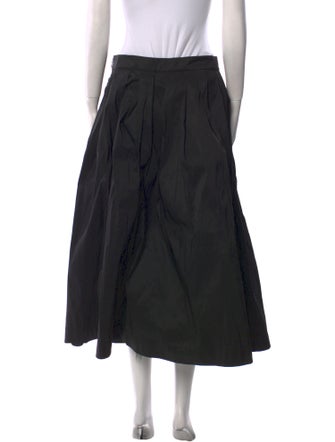 COS Pleated Accents Midi Length Skirt