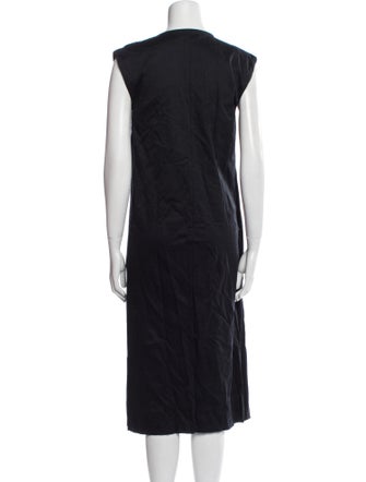 COS V-Neck Midi Length Dress