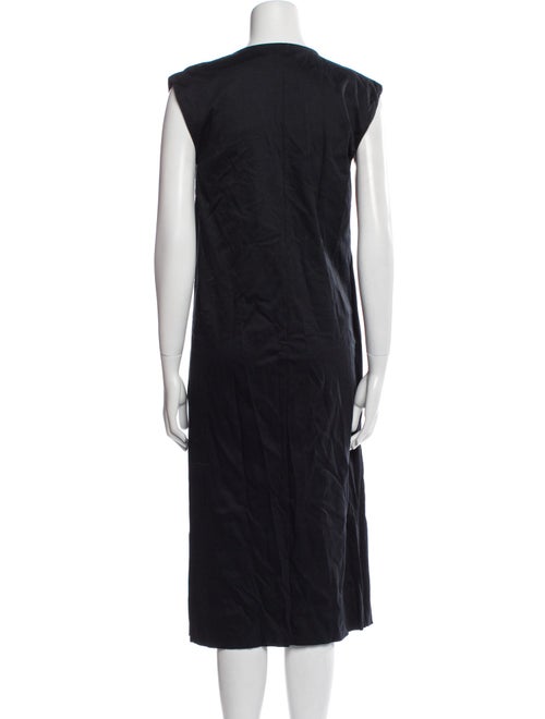 COS V-Neck Midi Length Dress