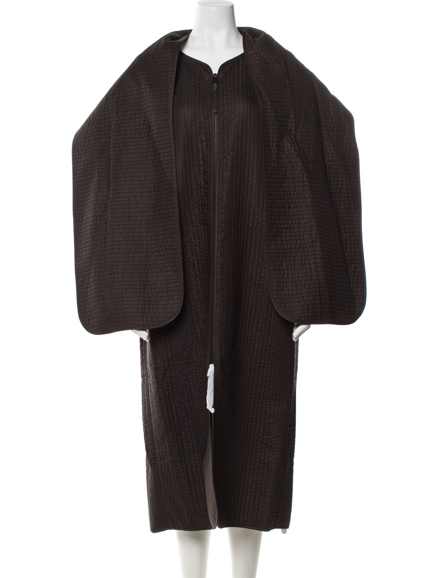 COS Printed Faux Fur Coat