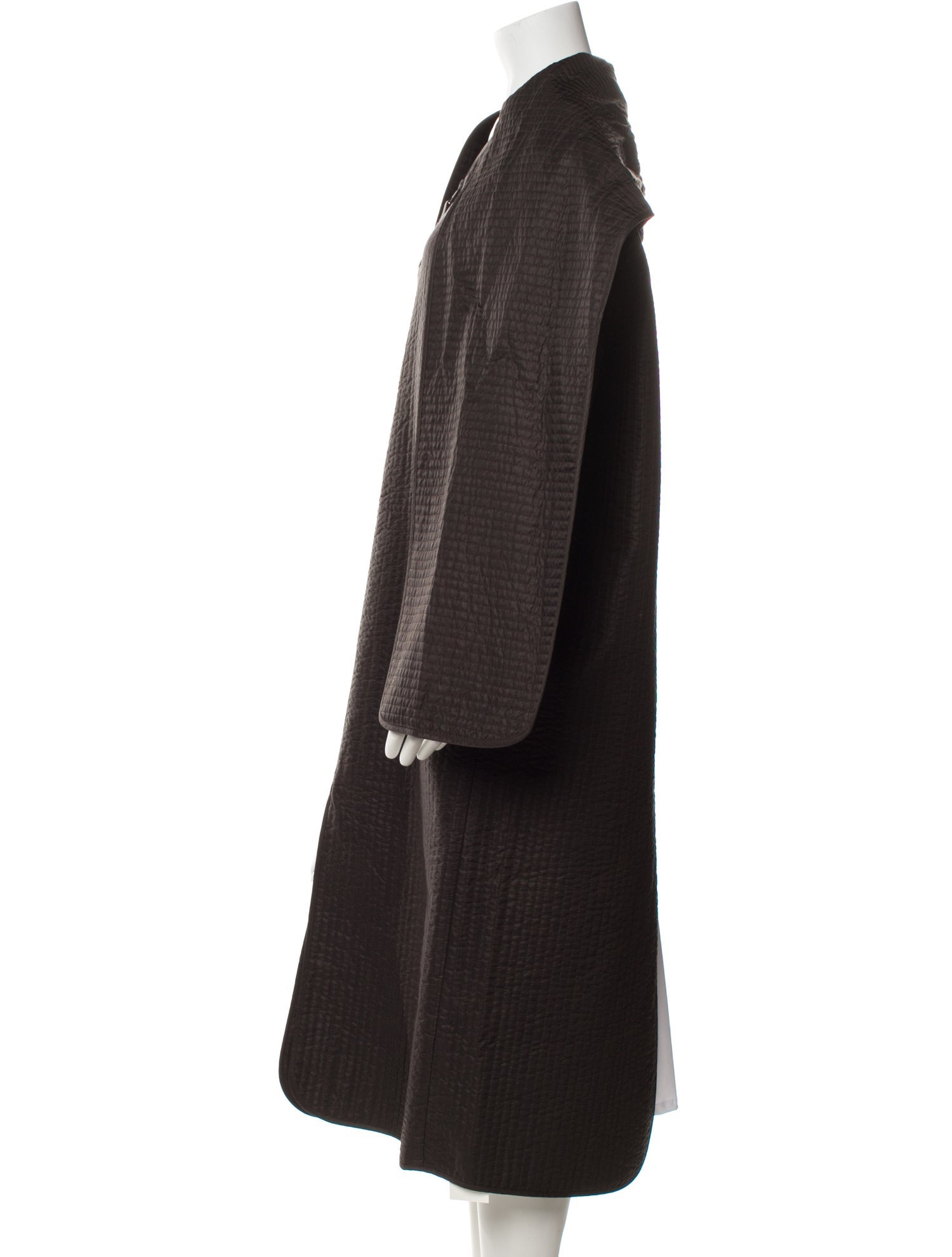 COS Printed Faux Fur Coat