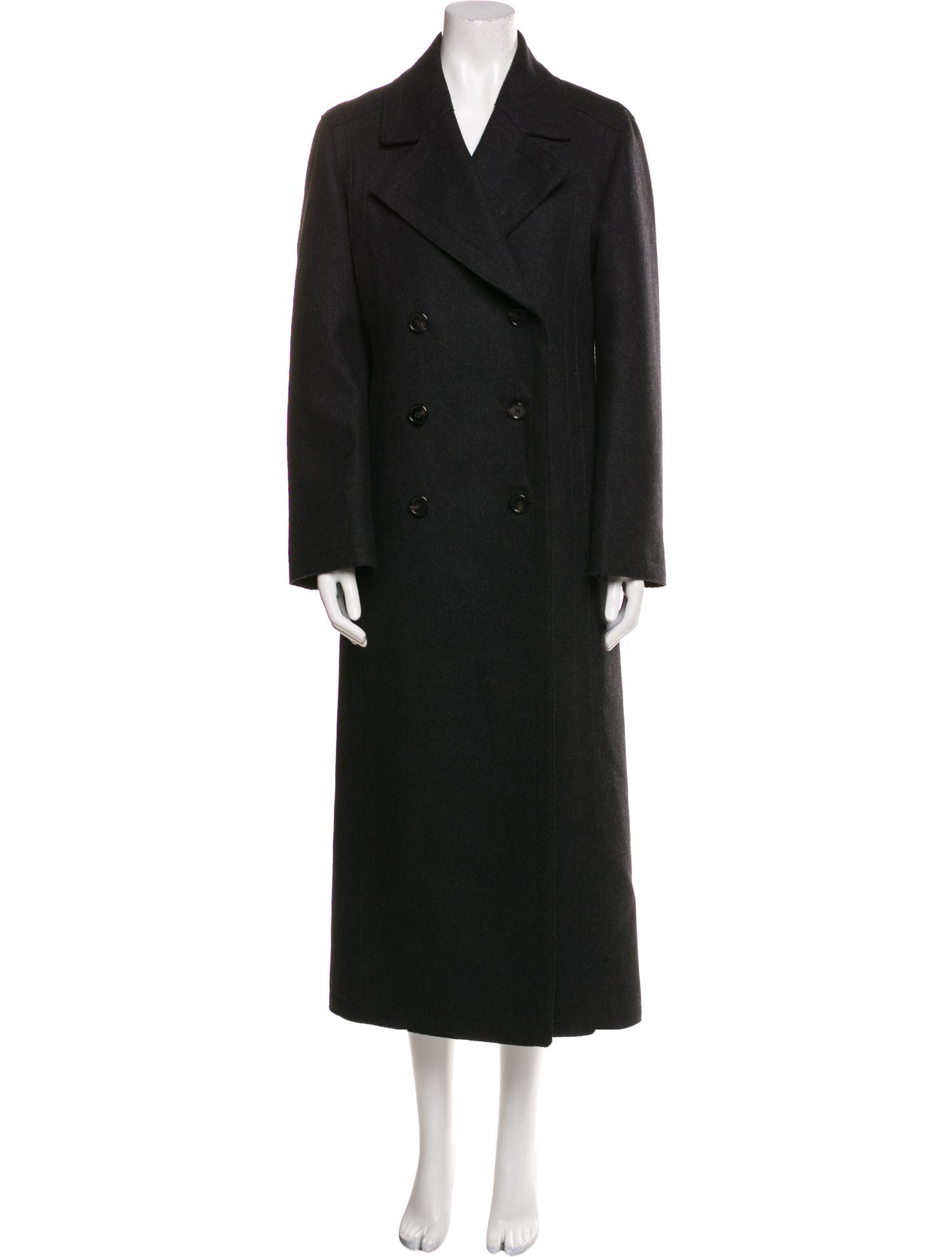 COS Wool Printed Trench Coat