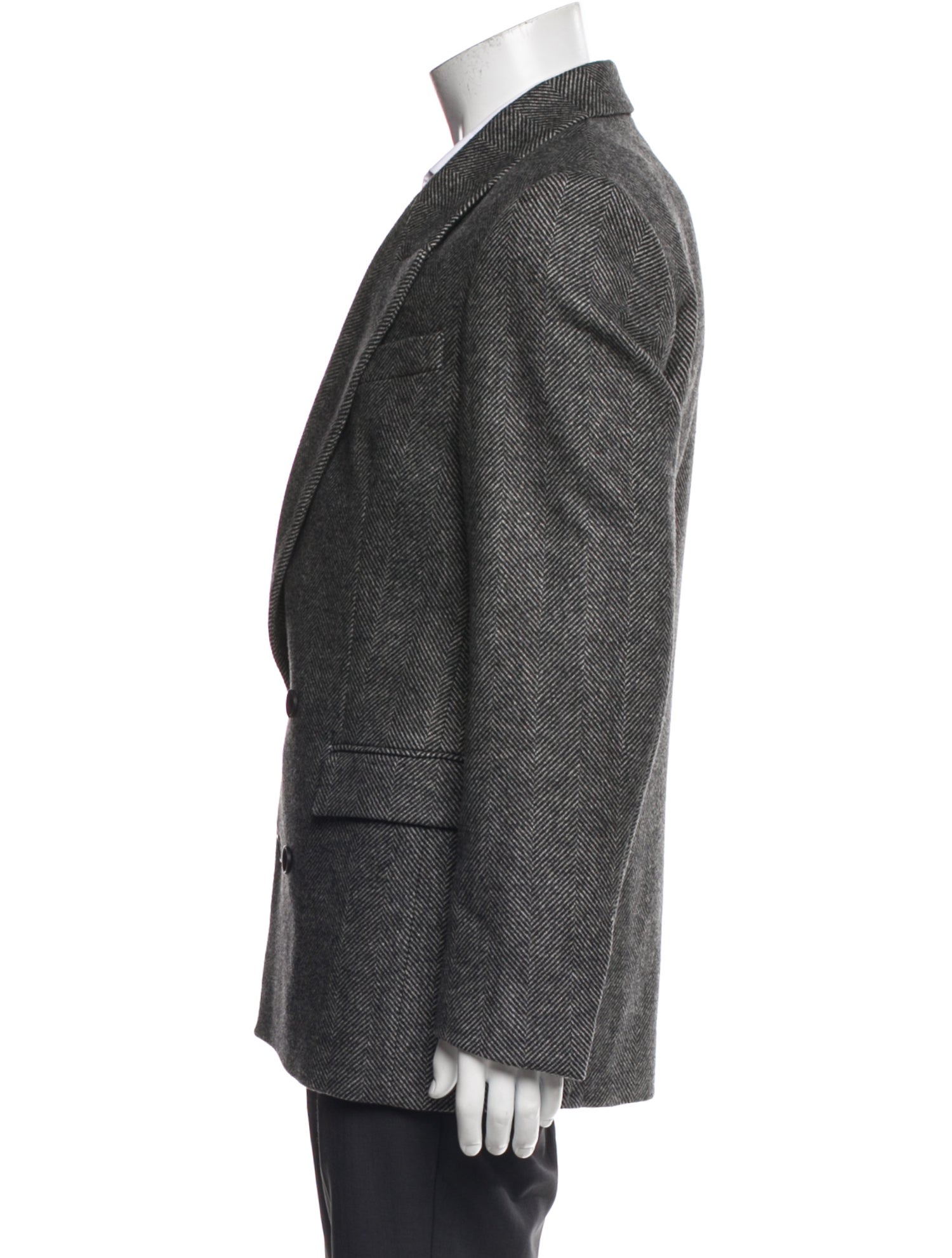 COS Tweed Pattern Peacoat w/ Tags