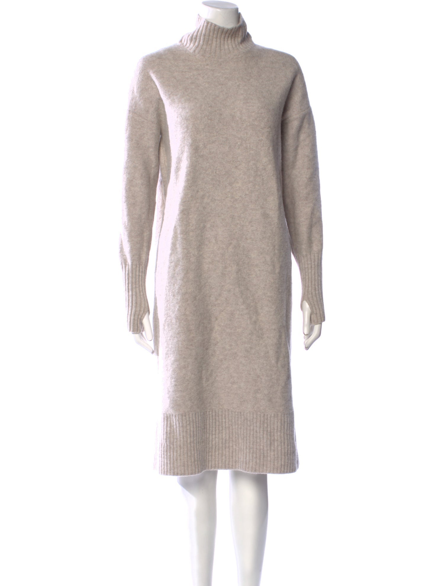 COS Wool Knee-Length Dress