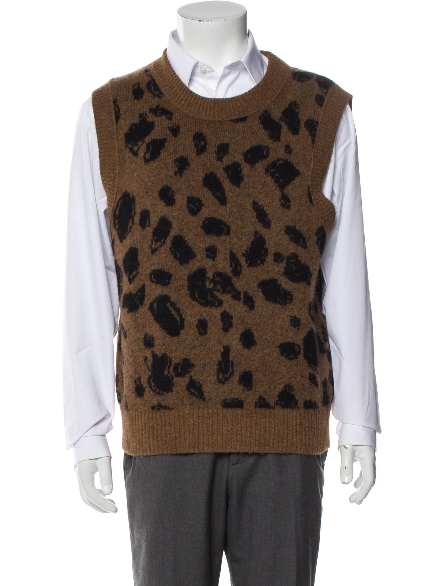COS Animal Print Vest