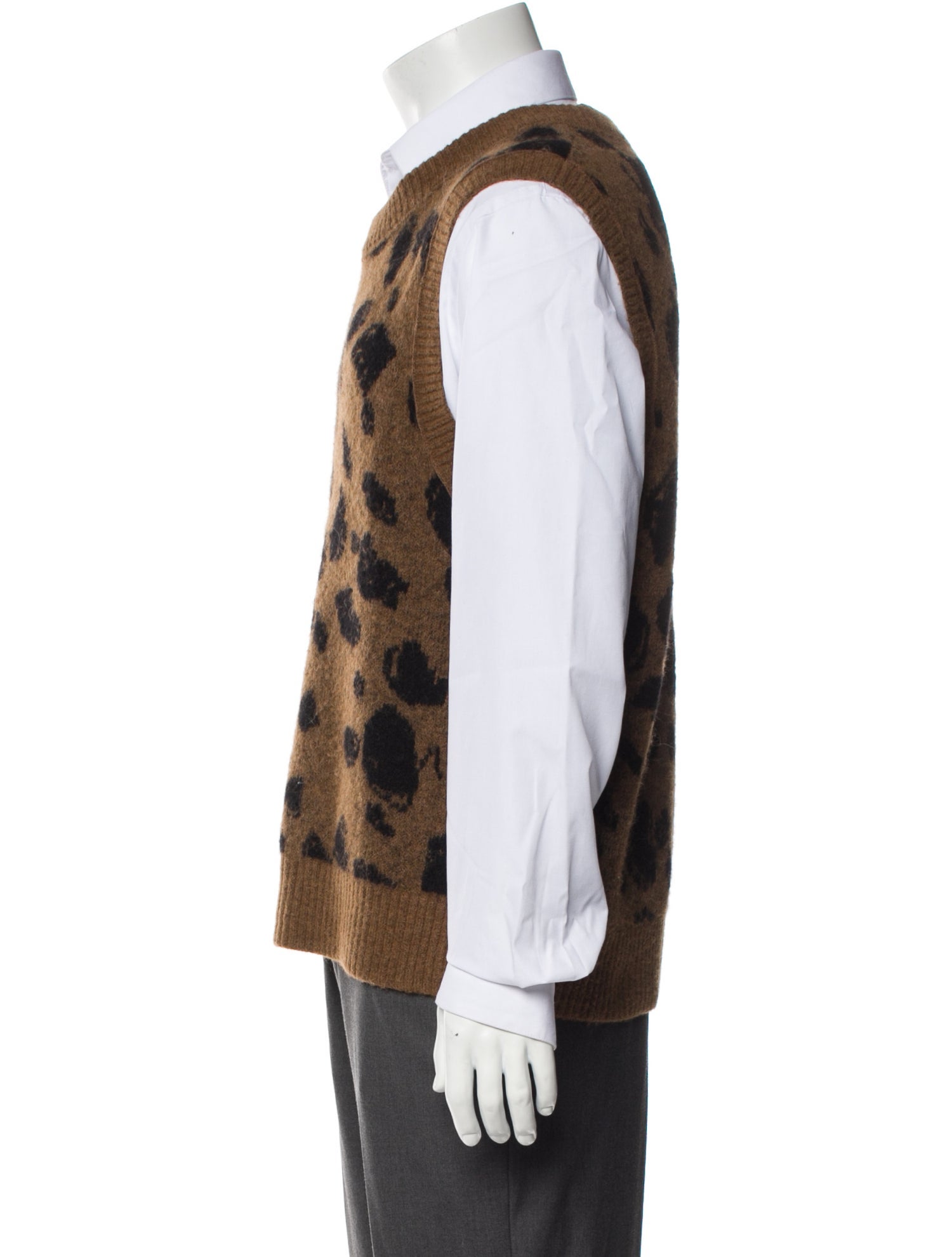 COS Animal Print Vest