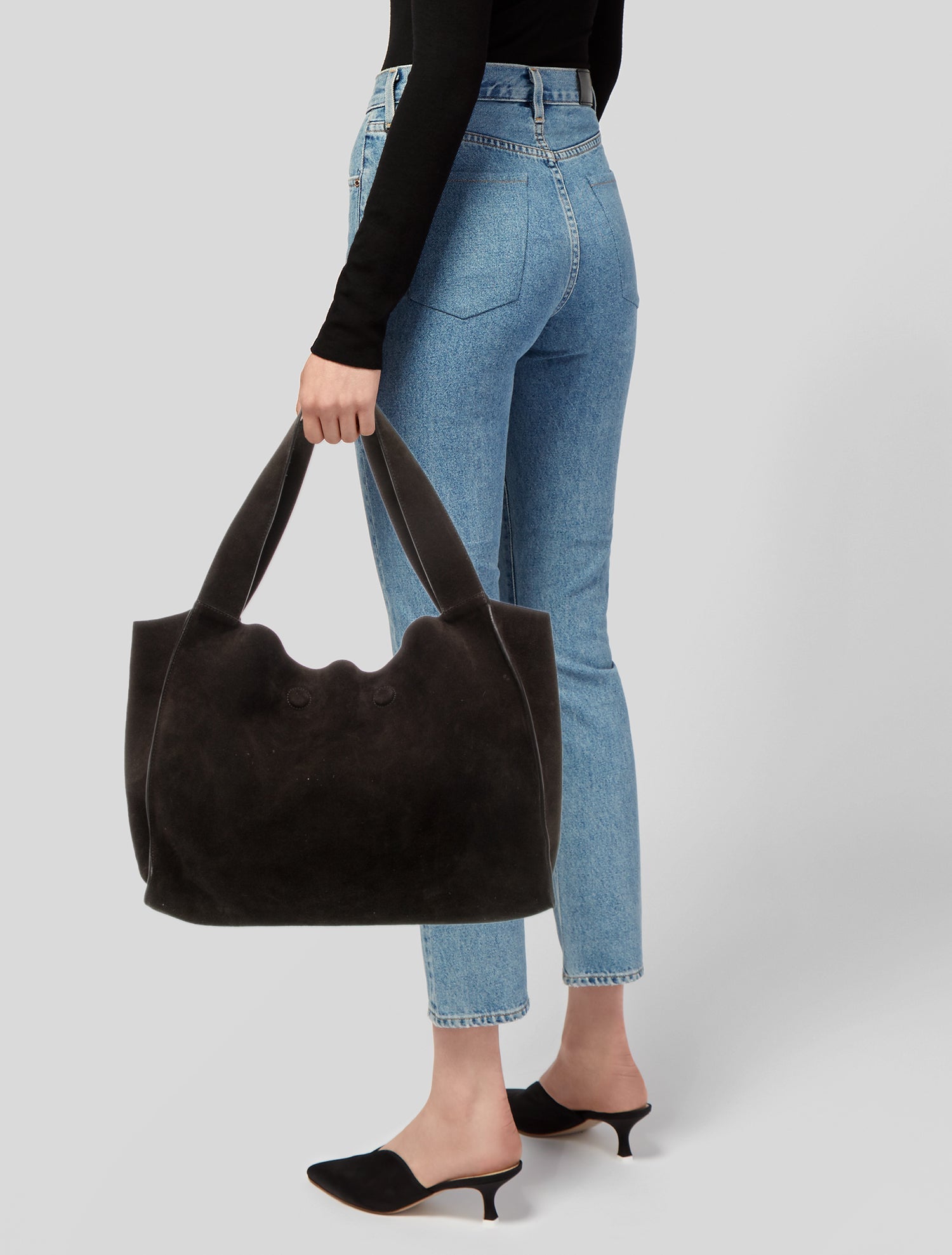 COS Suede Tote