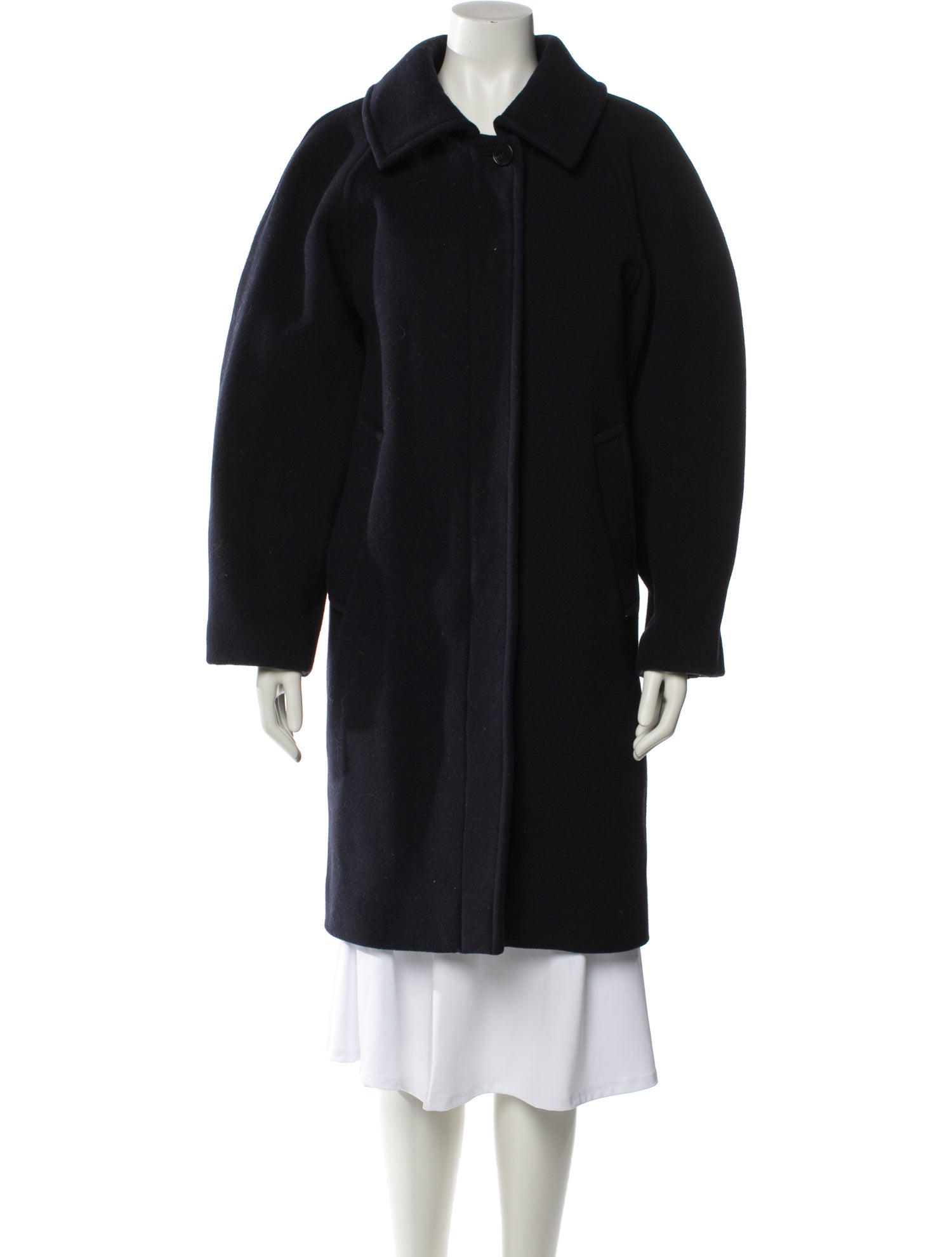 COS Wool Faux Fur Coat