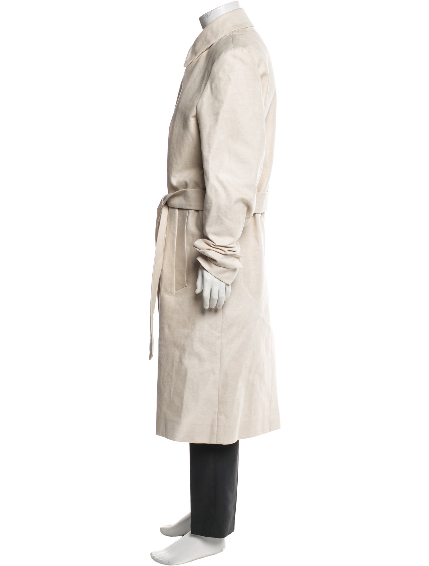 COS Linen Trench Coat
