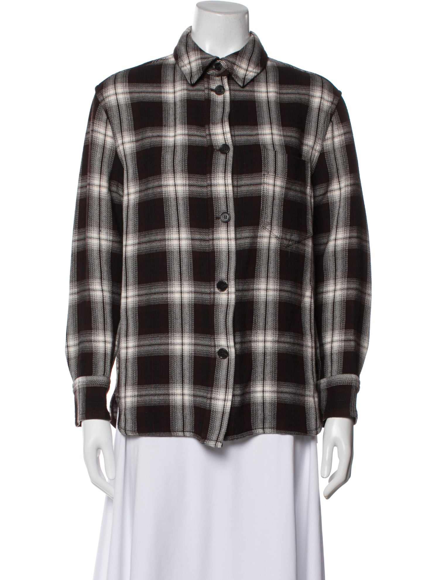 COS Plaid Print Jacket