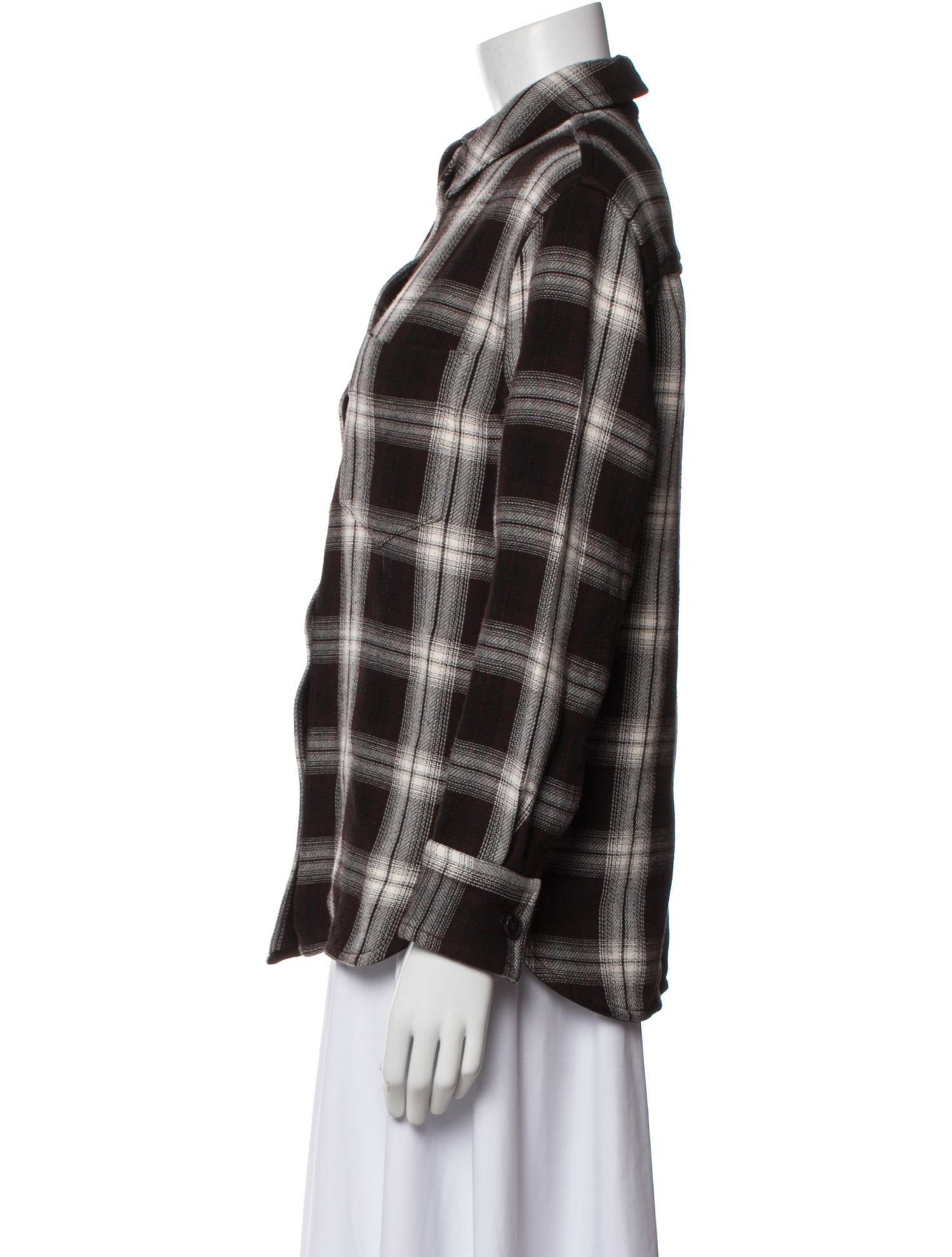 COS Plaid Print Jacket