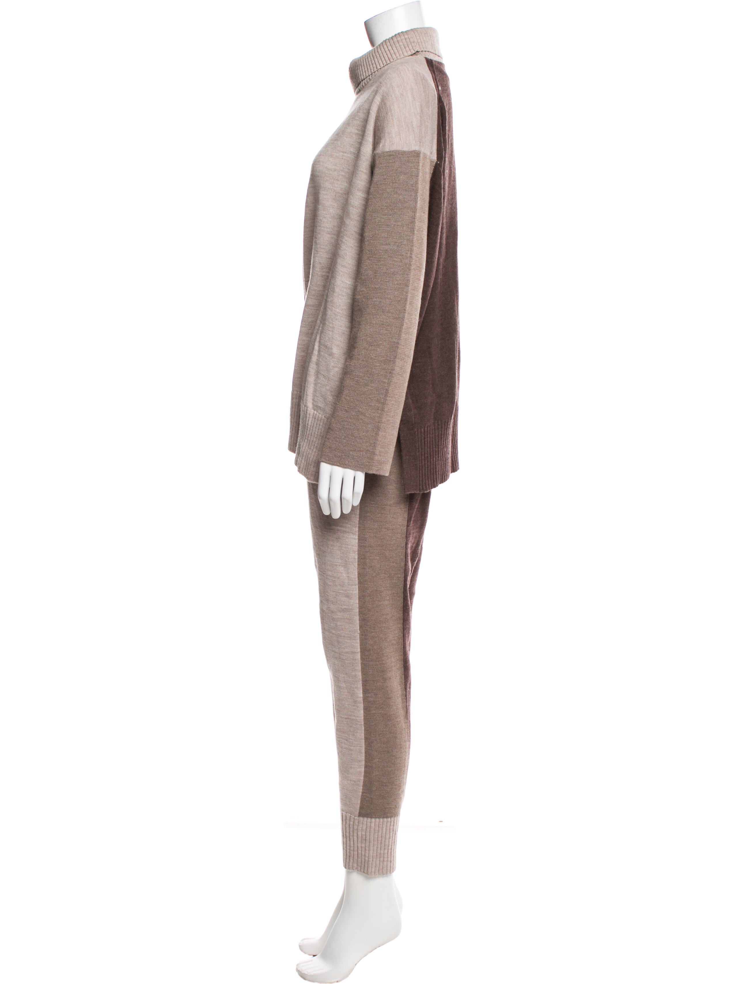 COS Wool Colorblock Pattern Set