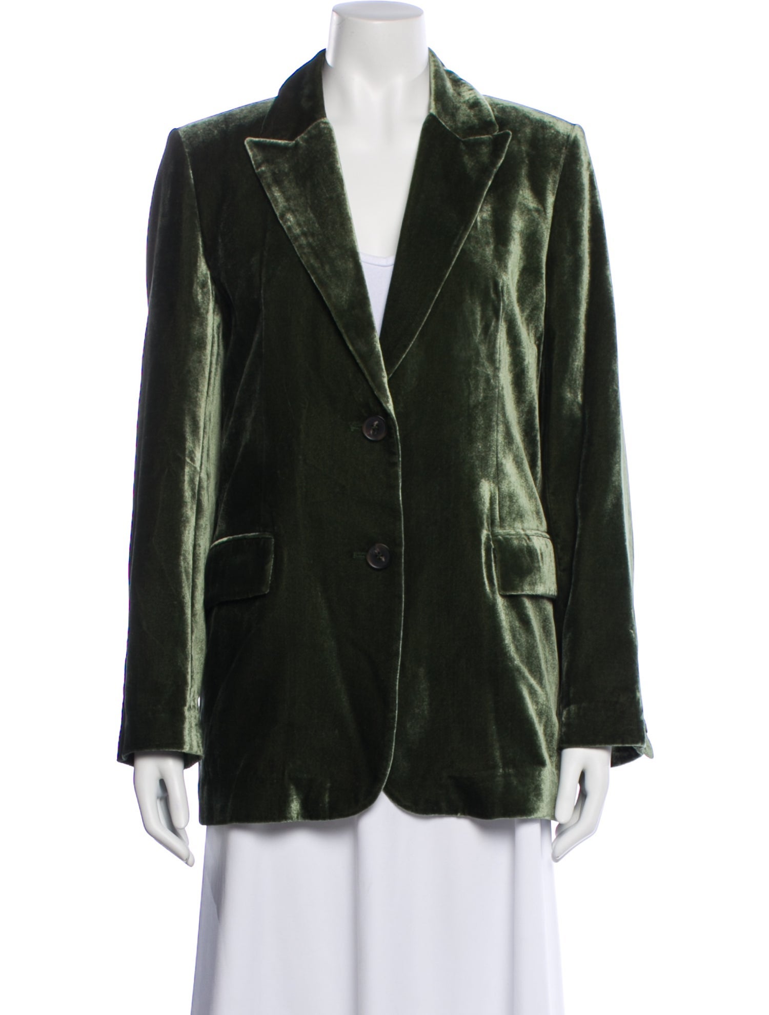 COS Velour Blazer