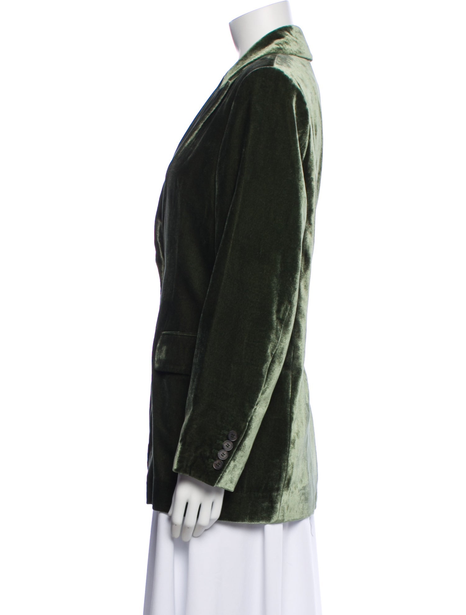 COS Velour Blazer