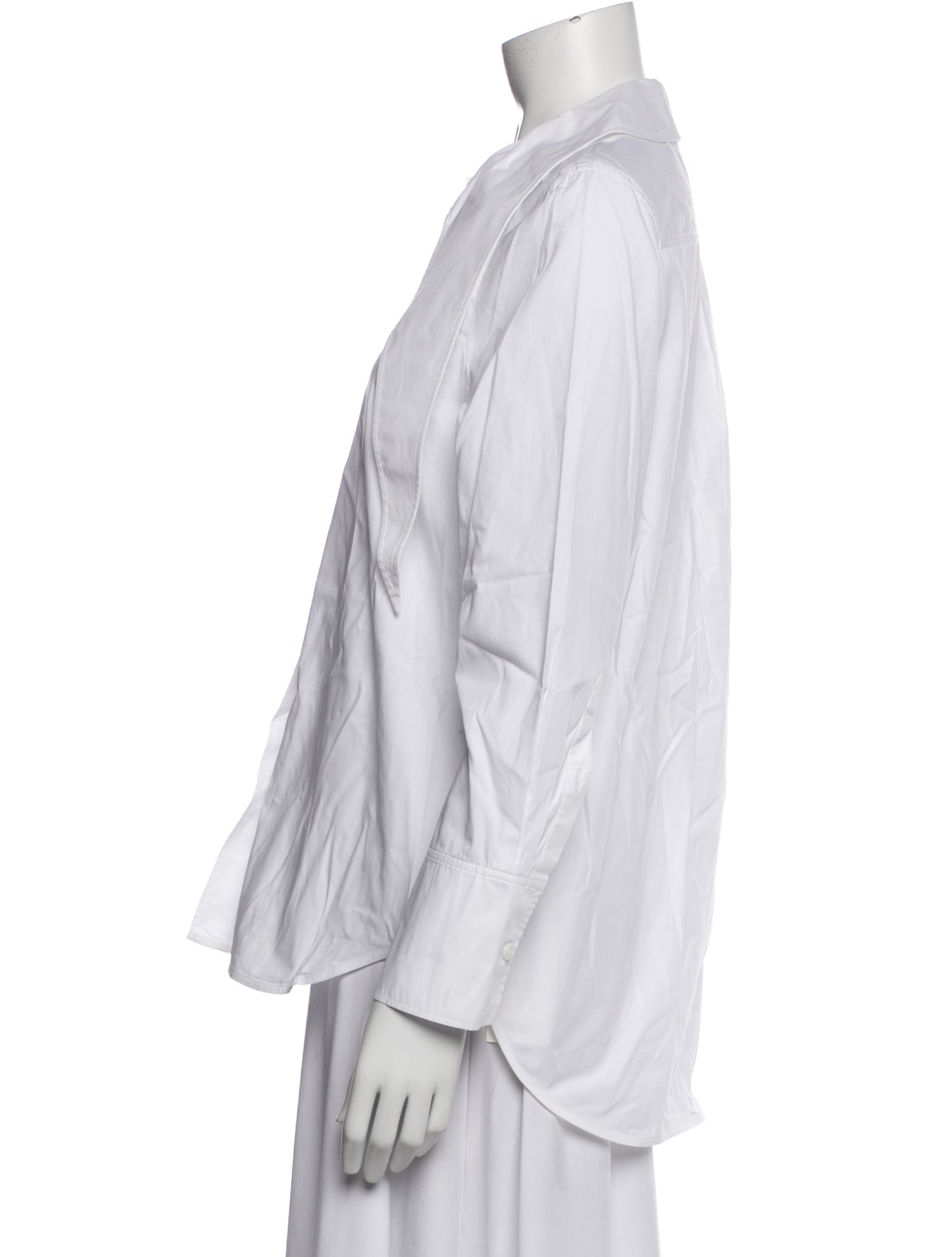 COS Long Sleeve Button-Up Top