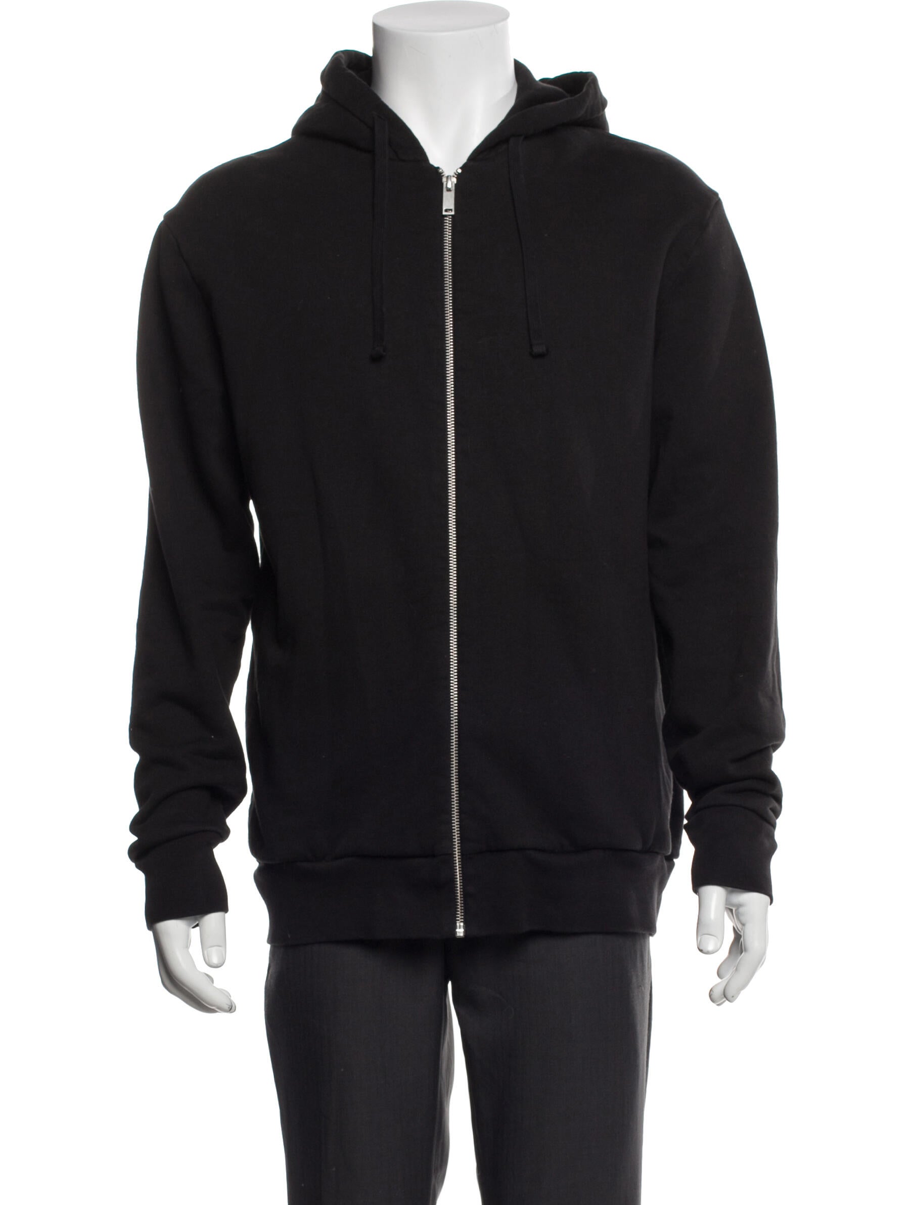 COS V-Neck Long Sleeve Hoodie